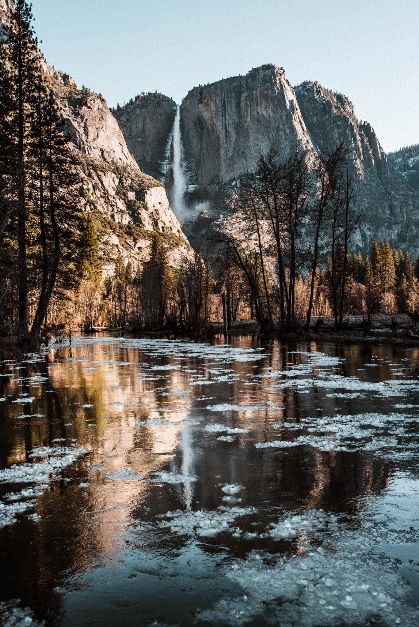 Yosemite in April Gushing Waterfalls and a Peaceful Valley The Foxes