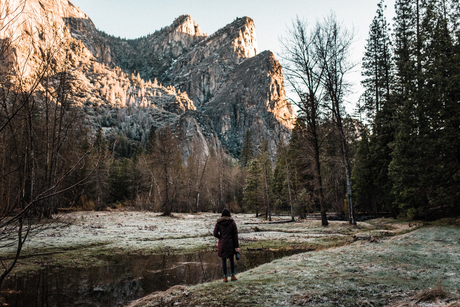 Yosemite in April Gushing Waterfalls and a Peaceful Valley The Foxes