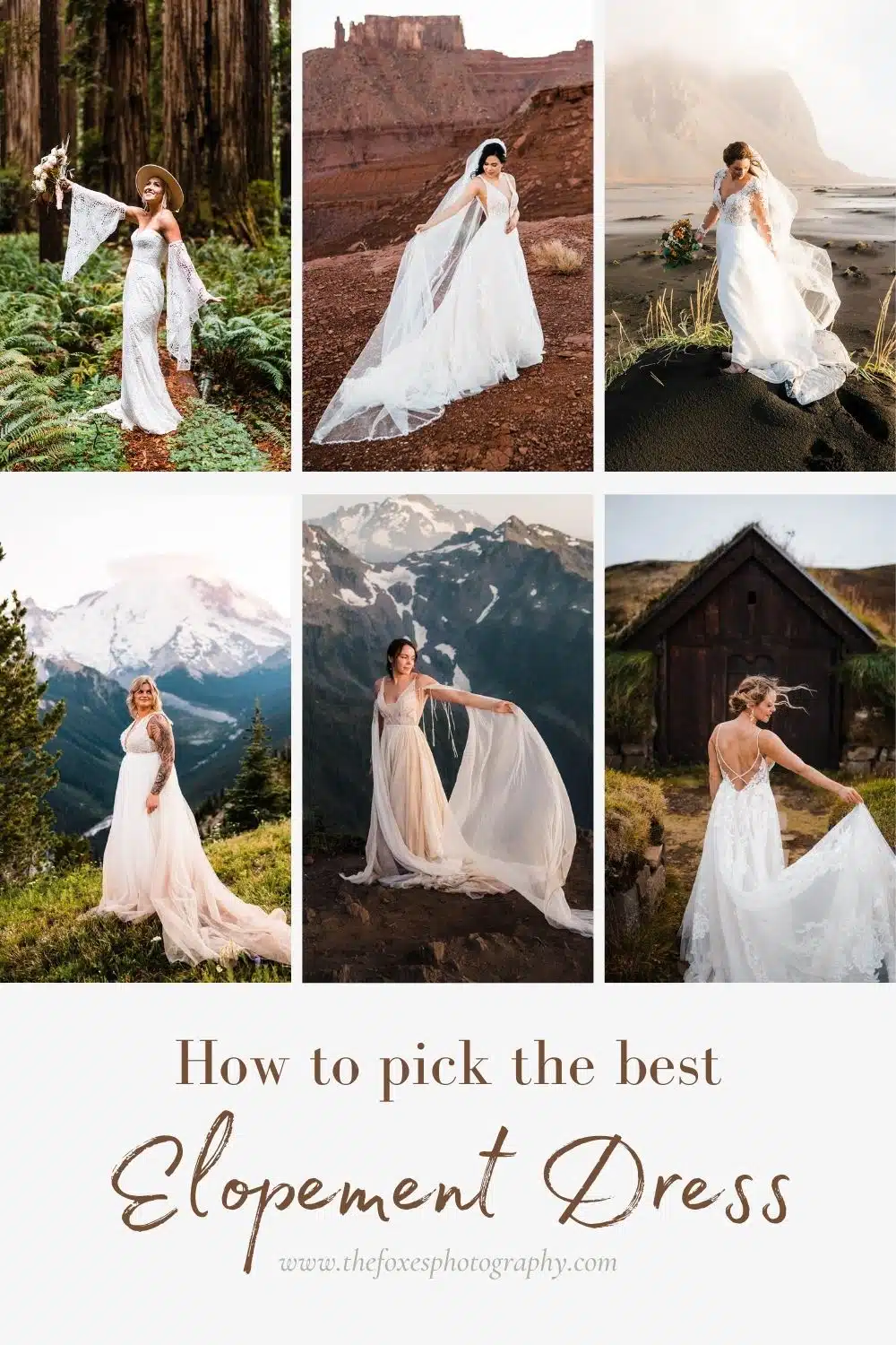 The Best Elopement Wedding Dresses