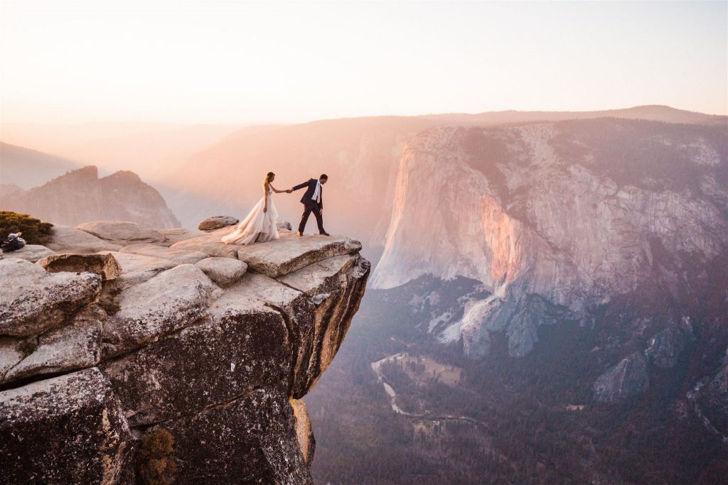 best places to elope in california and Yosemite Elopement Packages