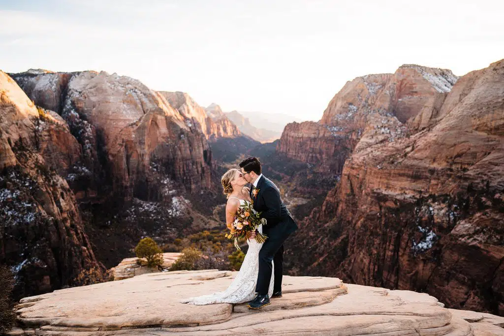 best places to elope zion national park