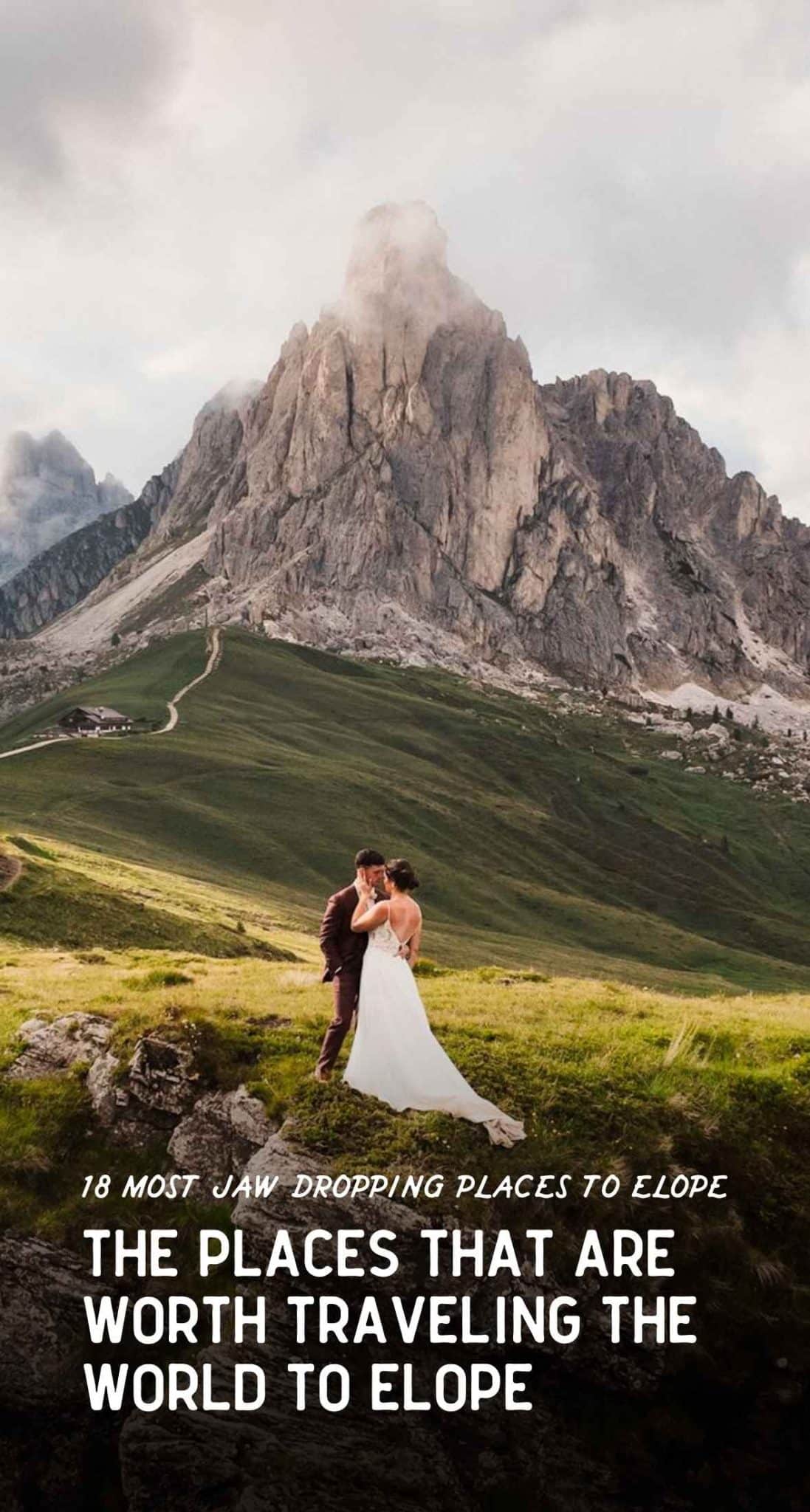 18 Epic and Best Places to Elope in the US + World | The Foxes 🦊
